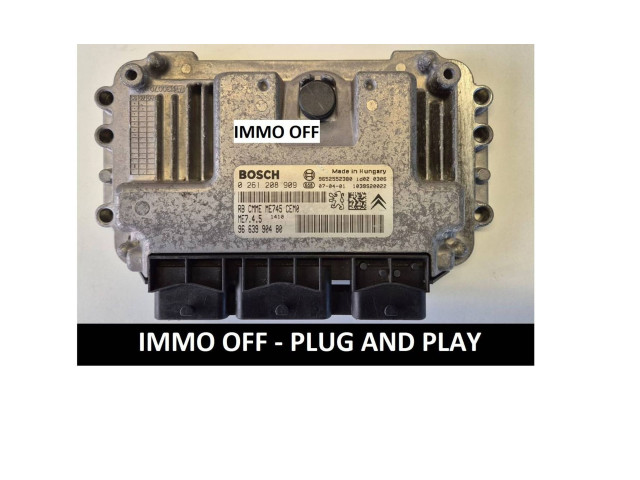 Řídící jednotka 0261208909, 9663990480 Peugeot 307 CC 2007