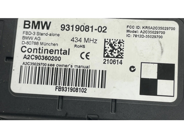 Блок управления 9319081 BMW 1 F20 F21