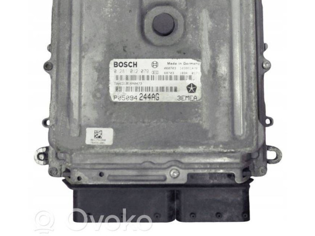 Блок управления двигателя 0281012079, P05094244AG Jeep Commander