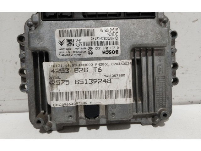 Блок управления двигателя 0281013332 Peugeot 307