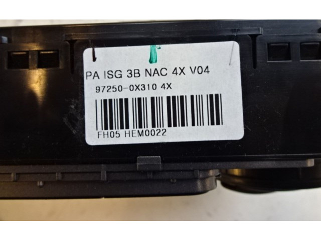 Блок управления климат-контролем 972500X310, 972500X310 Hyundai i10