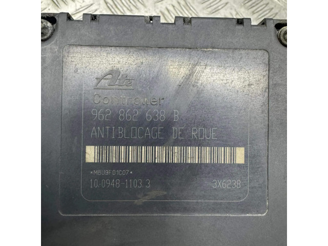 Jednotka ABS 962862638B, 3X6238 Peugeot 206 1998
