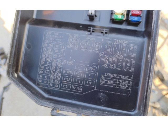 Pojistková skříňka Suzuki Swift II 2013