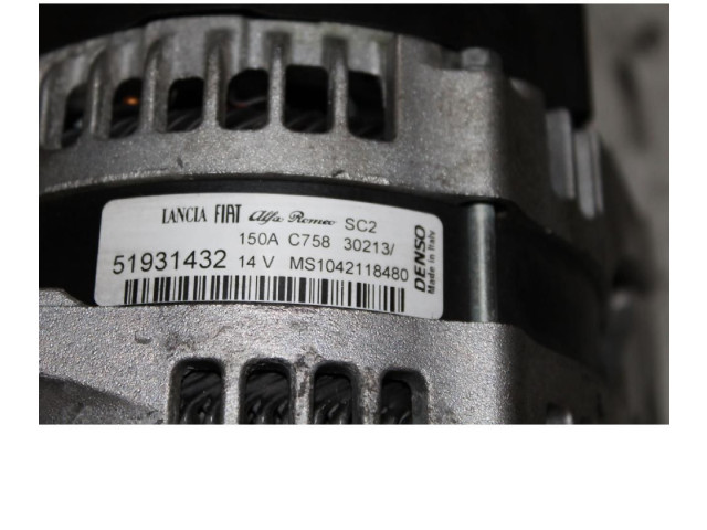 Генератор 51808560 Fiat 500L