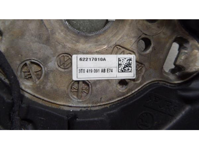 Руль Skoda Superb B6 (3T)  2008 - 2015 года 62217010A, 2909T6C12019916      