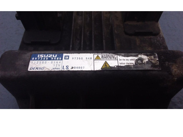 Блок управления двигателем Блок управления 897350-9486, 897350-9486   Opel Meriva A