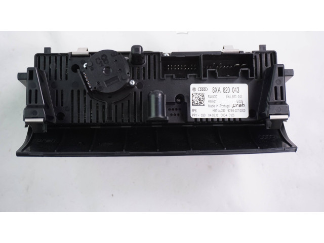 Блок управления климат-контролем 8XA820043   Audi A1