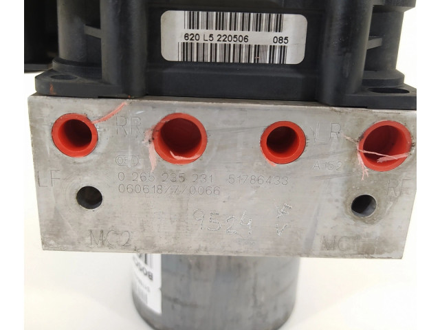 Блок АБС 51786433, 0265235231   Fiat  Grande Punto   -  года