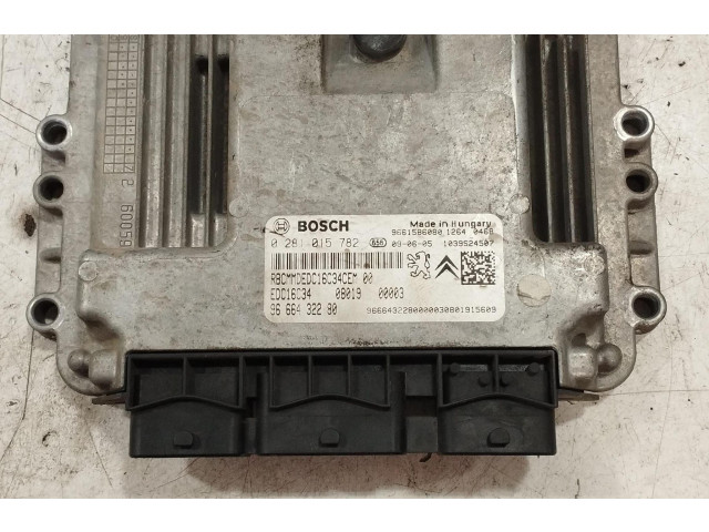 Комплект блоков управления 0281015782, 0281015782   Citroen Nemo