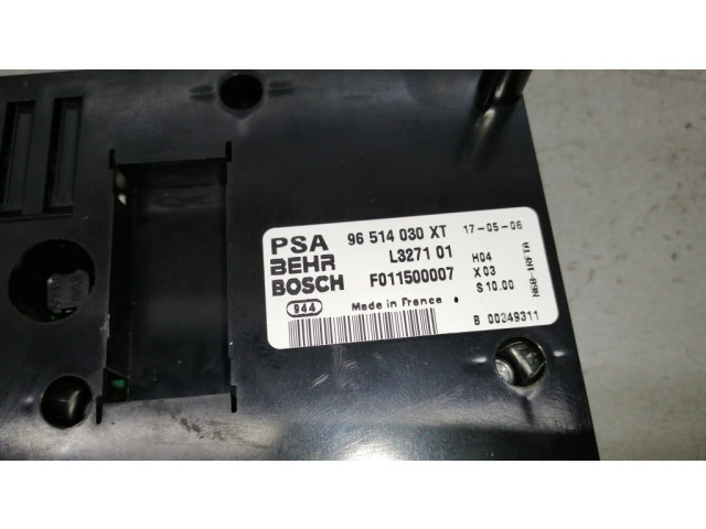 Блок управления климат-контролем 96514030XT Citroen Xsara Picasso