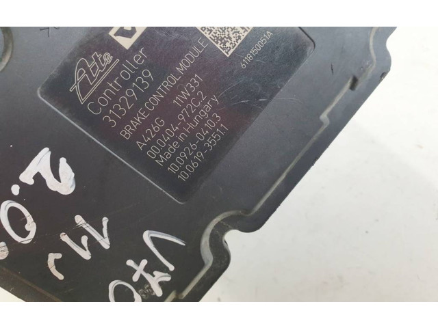 Блок АБС 31329139, 000404972C2   Volvo  V70  2008 - 2013 года