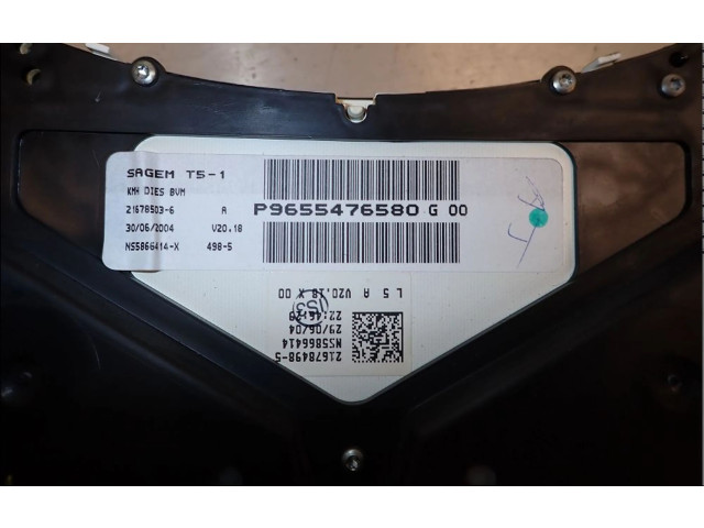 Спидометр (приборный щиток) 6105KS Peugeot 307 2004