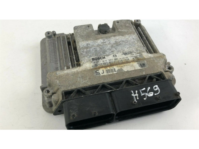 Блок управления 55576163, H569 Saab 9-3 Ver2