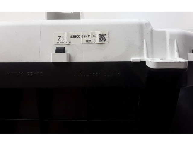 Přístrojová deska  Lexus IS III XE30 2014 8380053F11  