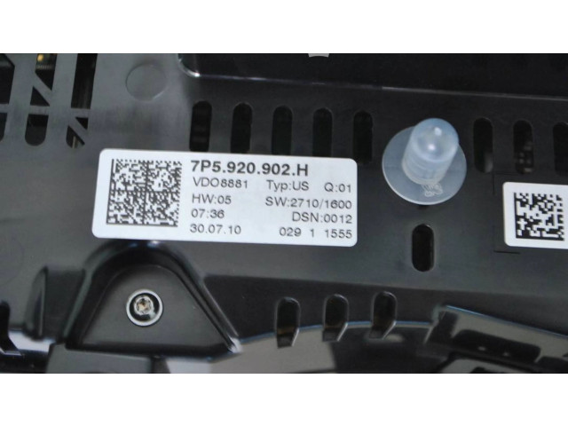 Přístrojová deska Porsche Cayenne (92A) 2013 7P5920902H