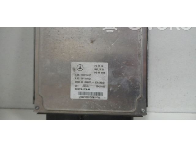 Řídící jednotka A6519009502, 6519009502 Mercedes-Benz CLA C117 X117 W117 2014