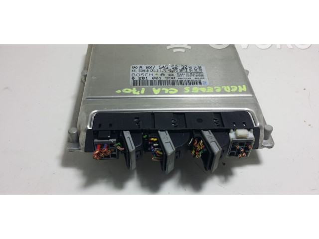 Блок управления двигателя A0275455232, A0275455232   Mercedes-Benz A W168