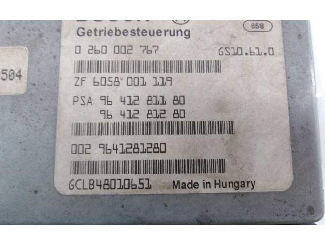 Блок управления коробкой передач 9641281180, 9641281280 Citroen C5