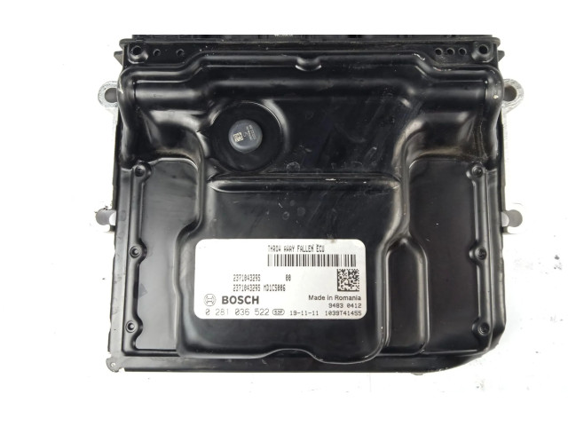 Блок управления двигателя 0281036522 Renault Clio V