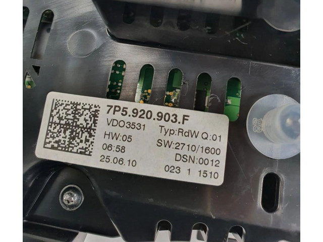 Přístrojová deska Porsche Cayenne (92A) 2011 7P5920903F