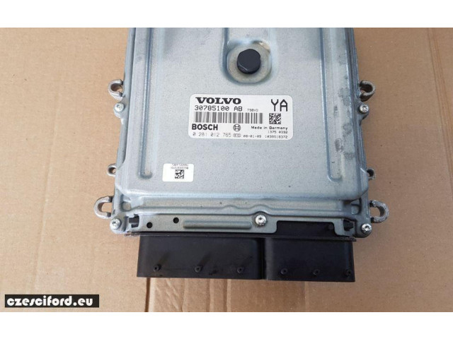 Блок управления двигателем Блок управления 30785100AB Volvo S80