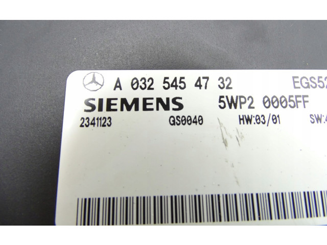 Блок управления коробкой передач A0325454732   Mercedes-Benz SL R230