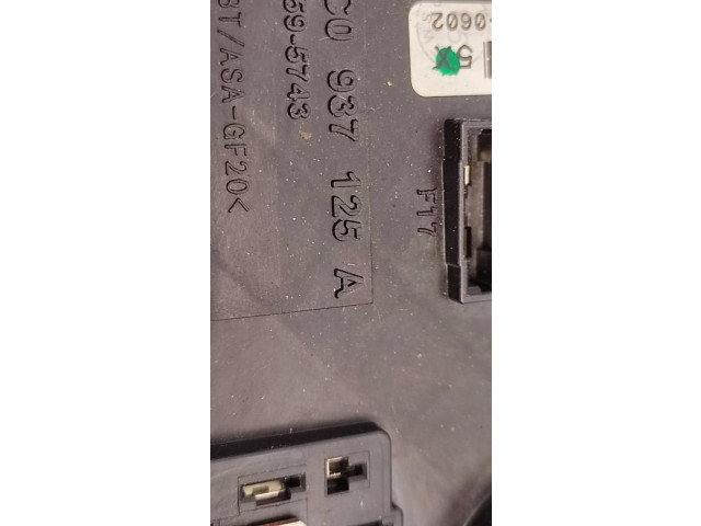   Pojistková skříňka 3C0937125A   Volkswagen Tiguan 2013