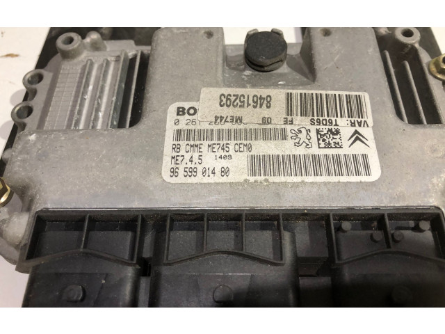 Řídící jednotka 9661940480, ME75 Peugeot 307 CC 2006