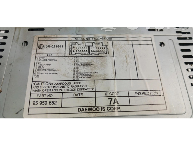 Поршень Радио/ проигрыватель CD/DVD / навигация    Chevrolet Volt I  