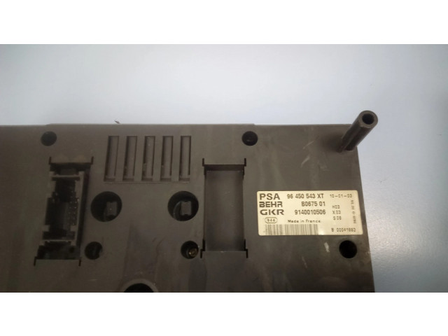 Блок управления климат-контролем 96450543XT, B067501 Citroen Xsara Picasso