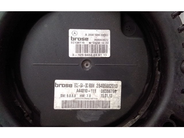 Вентилятор радиатора     A2049061403, A2045050255    Mercedes-Benz CLS C218 X218 