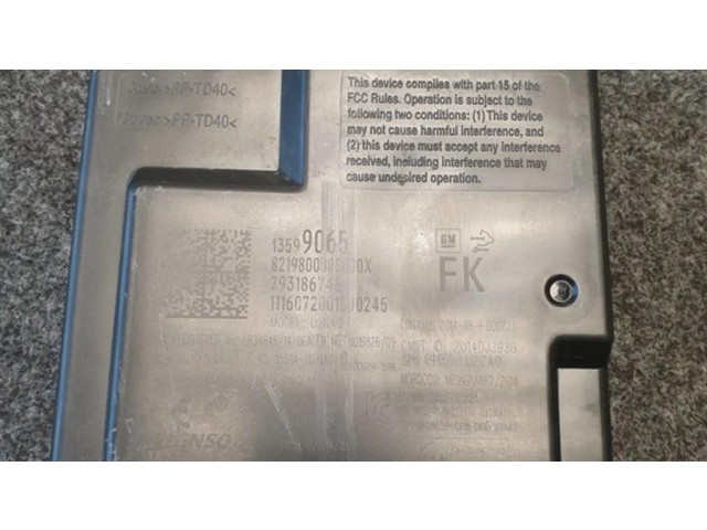 Блок управления A219800000000X, 13599065 Chevrolet Camaro