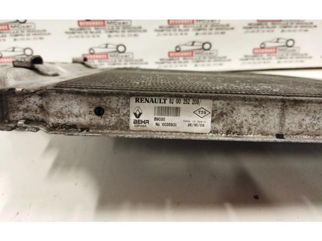 Интеркулер  8200252209   Renault Clio II 