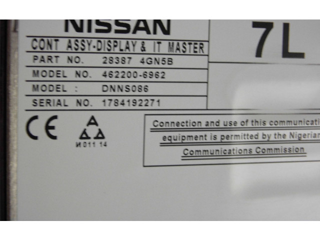 Дисплей    283874GN5B, 1784192271   Infiniti Q60