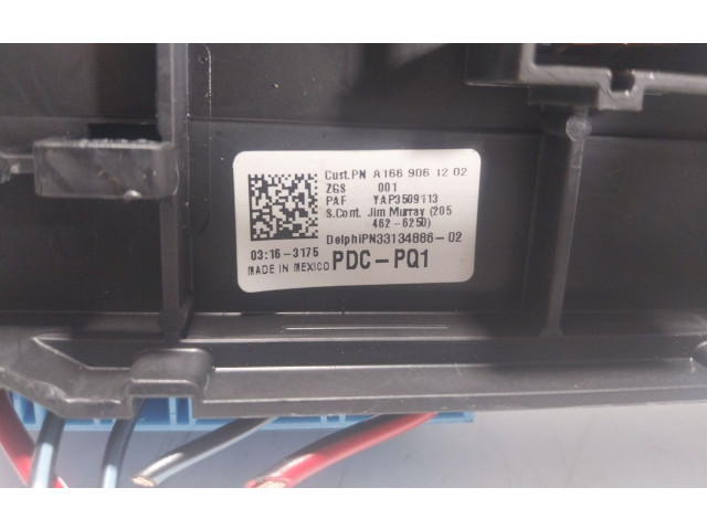 Pojistková skříňka Řídící jednotka BSM A1669061202, A1669061202   Mercedes-Benz GLE (W166 - C292) 2016