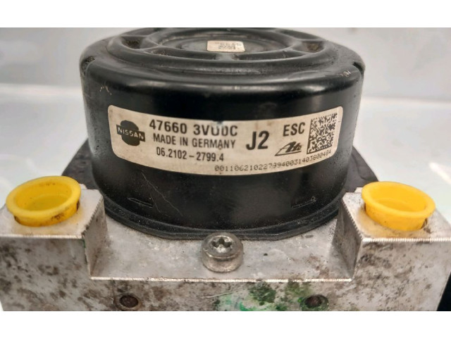 Блок АБС 476603VU7B, 476603VU7B Nissan Note (E11) 2006 - 2014 года