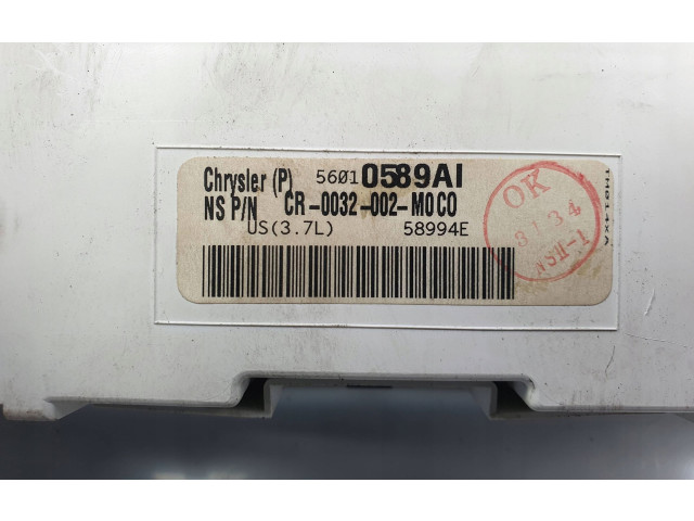 Панель приборов Jeep Grand Cherokee (WK)