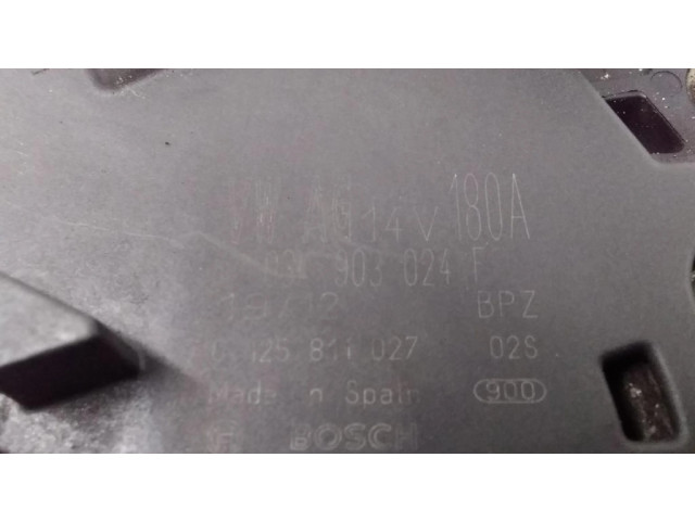 Генератор 03L903024F, 0125811027   Volkswagen Sharan 2.0     