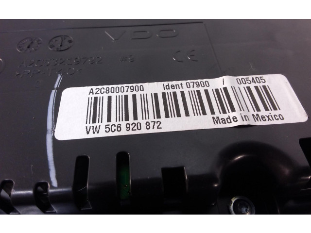 Панель приборов 5C6920872, 5C6920872 Volkswagen Jetta VI