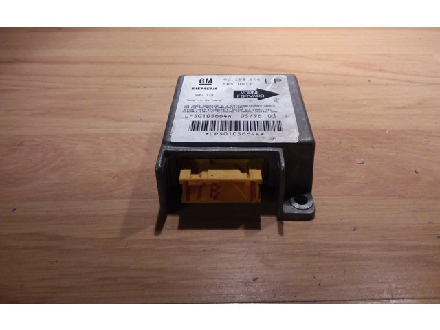 Блок подушек безопасности 90483546LP   Opel Tigra A