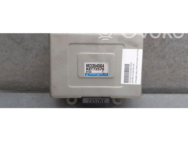 Блок управления двигателем Блок управления MD354504, MD354504 Hyundai Sonata