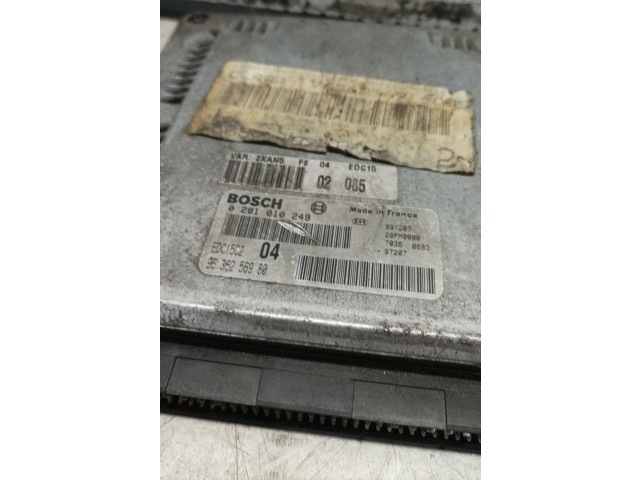 Блок управления двигателя 0281010249 Peugeot 306