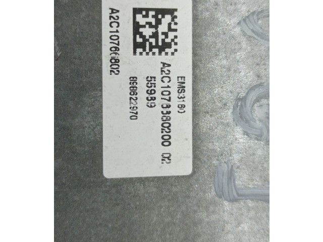 Блок управления двигателя 237104412S, 237101339S Dacia Duster II