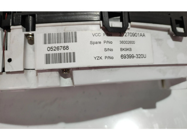 Панель приборов 31270901AA Volvo S60