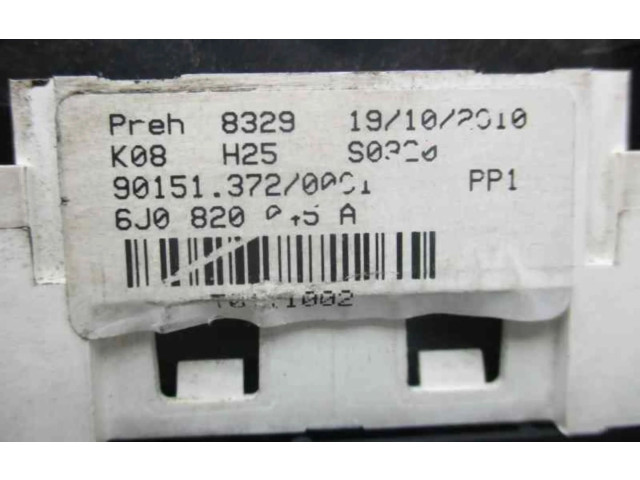 Блок управления климат-контролем 6J0820045A Seat Ibiza IV (6J,6P)