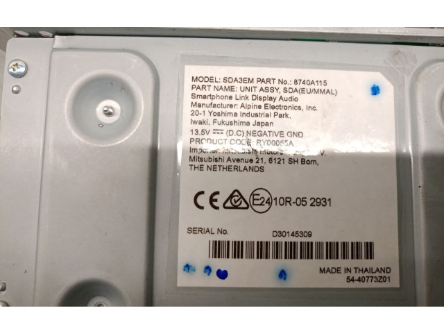 Другие блоки управления / модули 8740A115, 8740A115 Mitsubishi Mirage VI G4 Attrage