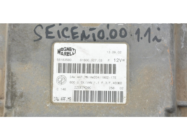 Řídící jednotka 6160062703 Fiat Seicento/600 1998