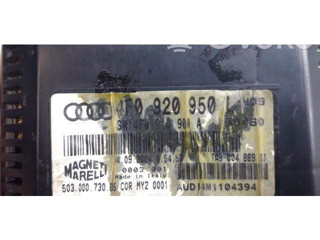 Панель приборов 4F0920950L, 4F0910900A   Audi A6 S6 C6 4F       