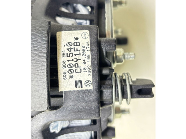 Руль Volkswagen Polo  2002 - 2005 года 6Q0419091F      