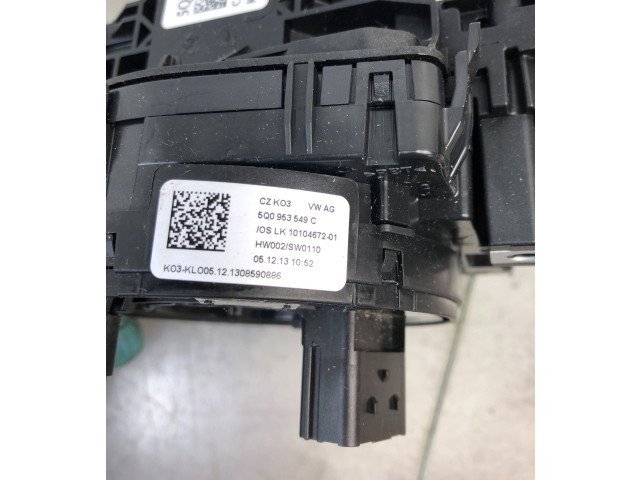 Подрулевой шлейф SRS 5Q0953549C, 5Q0953507DD Volkswagen Golf VII